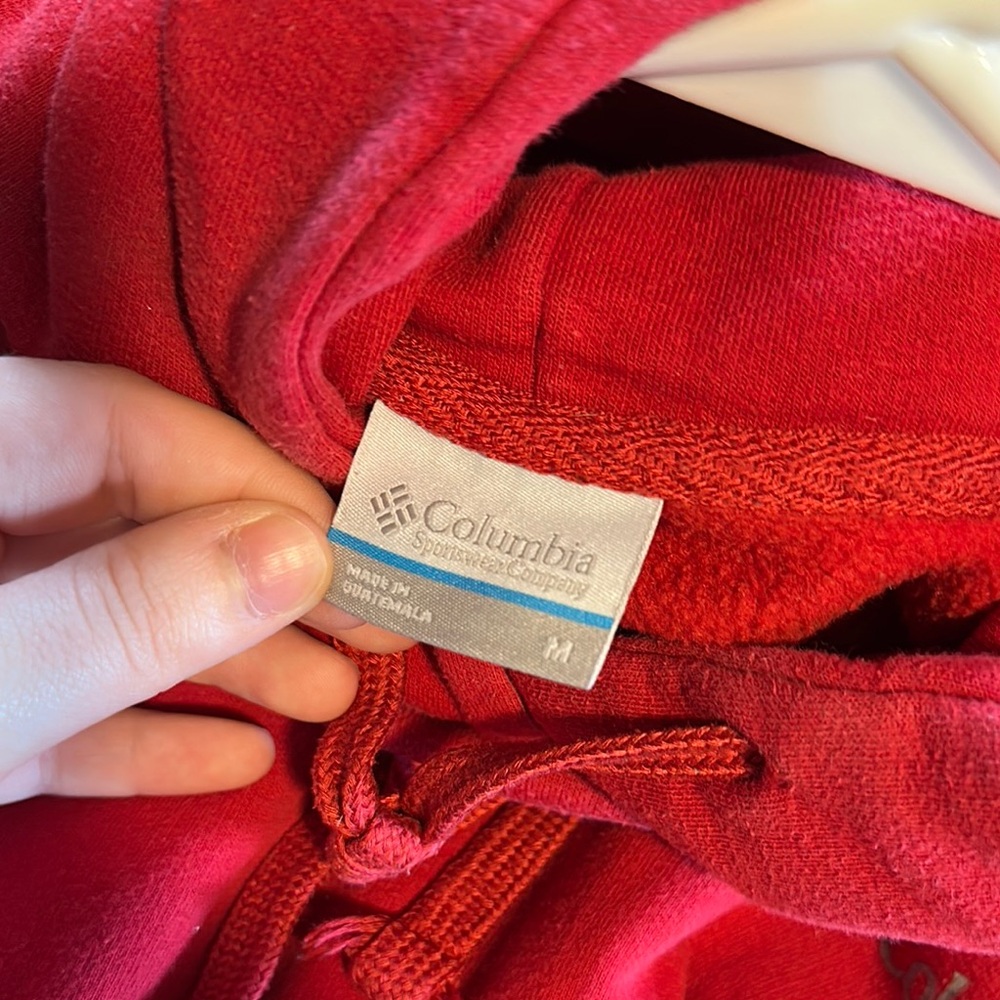 Columbia Red Sweatshirt - Picture 4 of 4